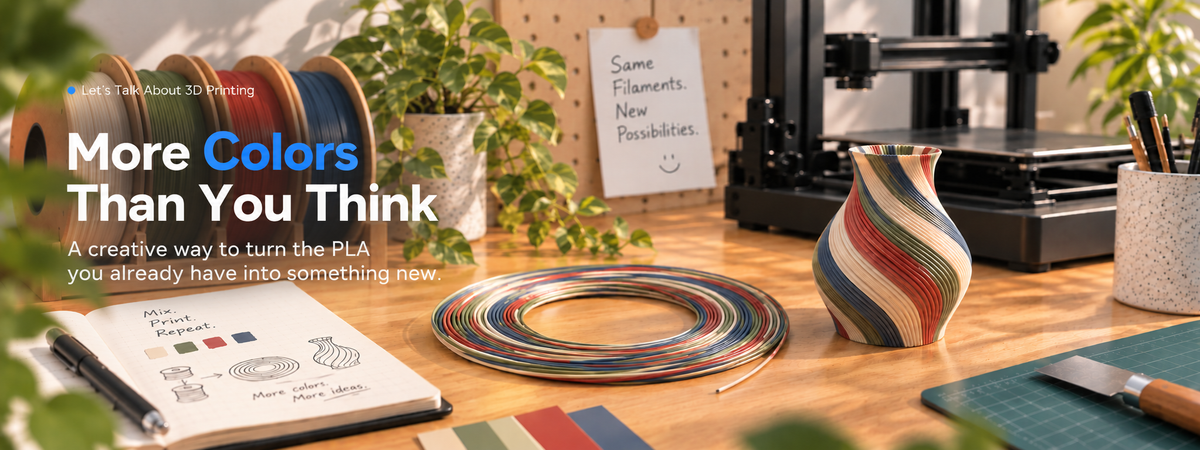 Can Your 3D Printer Create Colors You Don’t Have?
