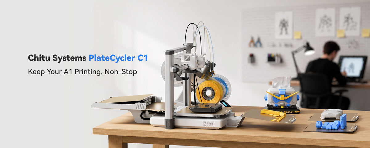 Bambu Lab A1 Accessories: Why PlateCycler C1 Is a Must-Have Upgrade for Continuous Printing