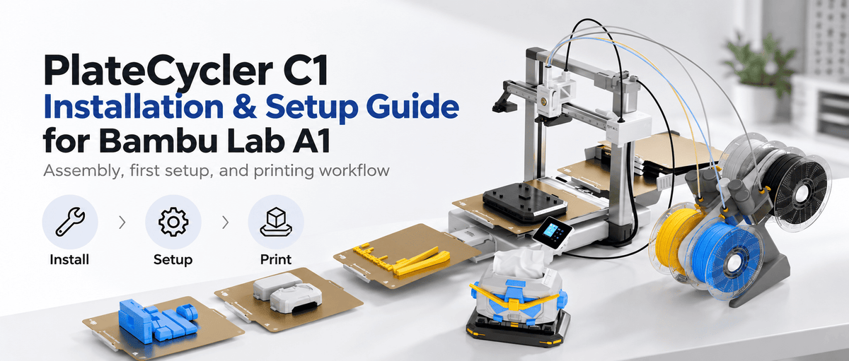 PlateCycler C1 Installation & Setup Guide for Bambu Lab A1