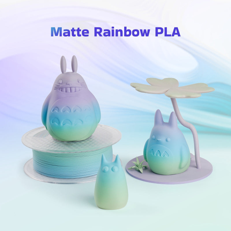 Conjure Matte Rainbow PLA Filament 2kg Pack (EU)
