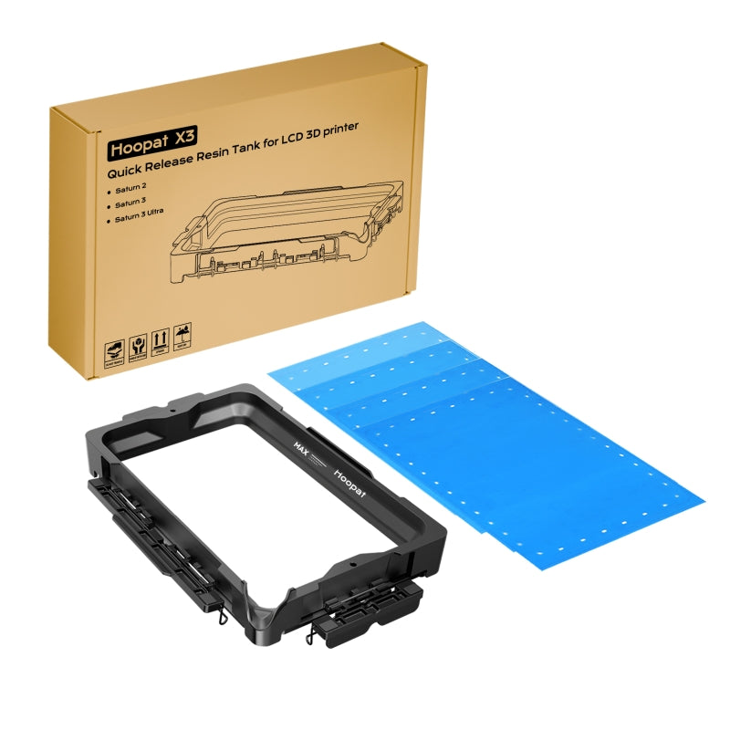 Hoopat X3/X4/X4H/X5 Quick Release Resin Vat
