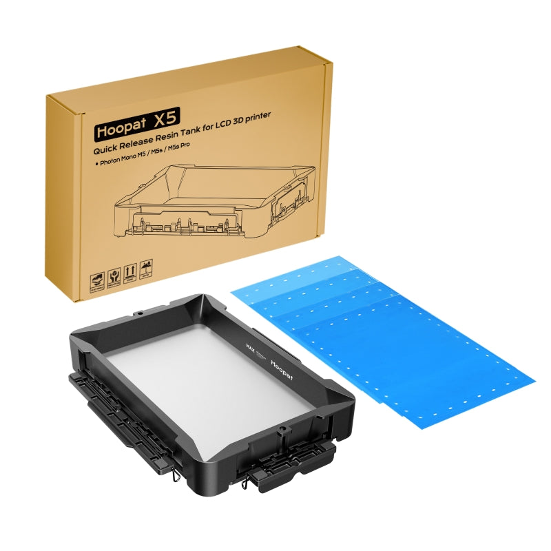 Hoopat X3/X4/X4H/X5 Quick Release Resin Vat