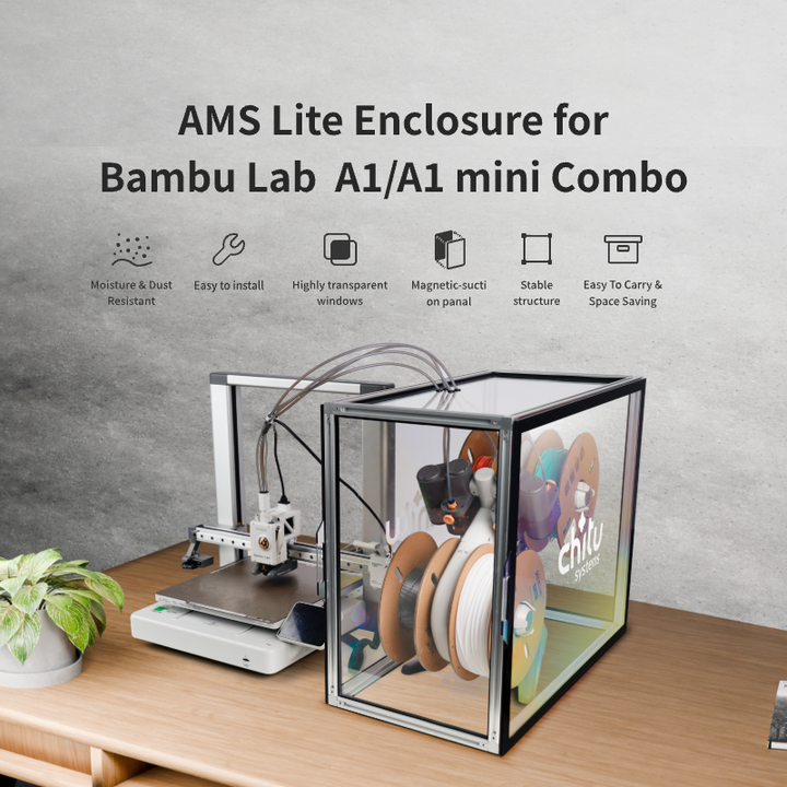 AMS Lite Enclosure For Bambu Lab A1/A1 Mini – ChituSystems AMS Lite Enclosure For Bambu Lab A1/A1 Mini – ChituSystems