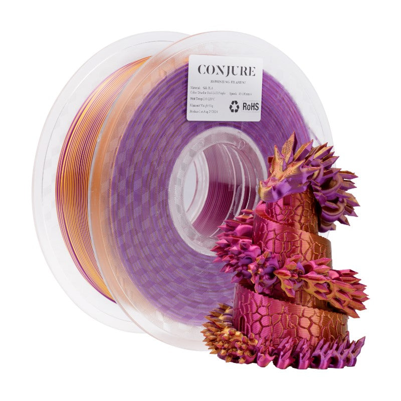 [MOQ: 8KG] Conjure Silk PLA 3D Printer Filament - Bulk Mix & Match Custom Color Combo