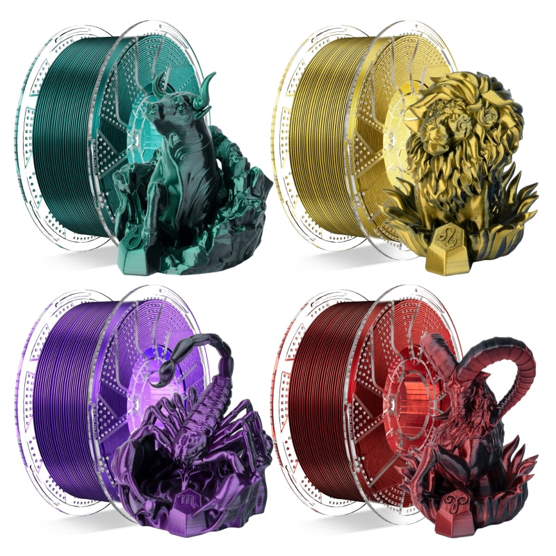 Conjure Silk Dual-Color PLA Filament 4kg Pack (EU)
