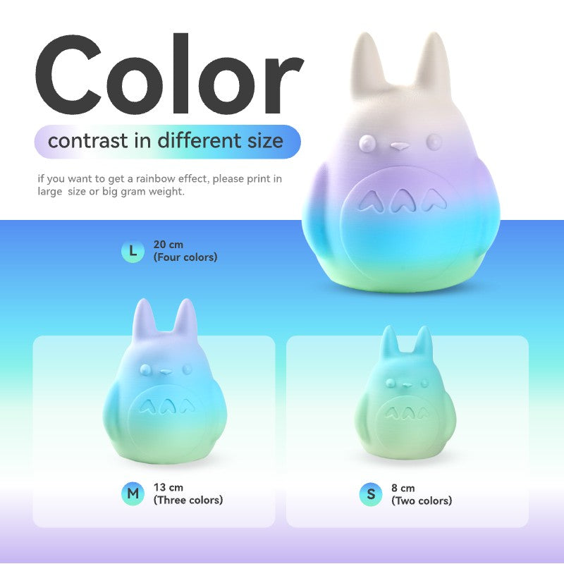 Conjure Matte Rainbow PLA Filament 2kg Pack (EU)