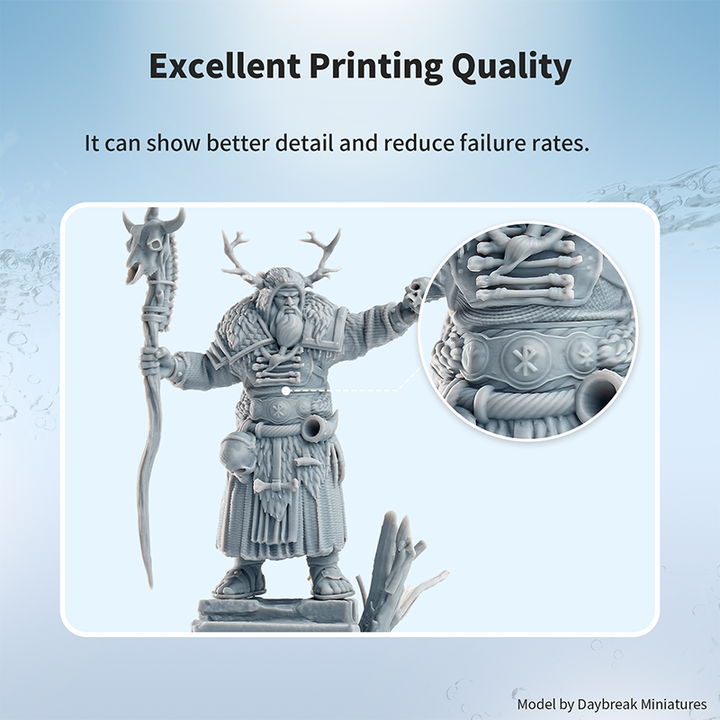 water washable resin