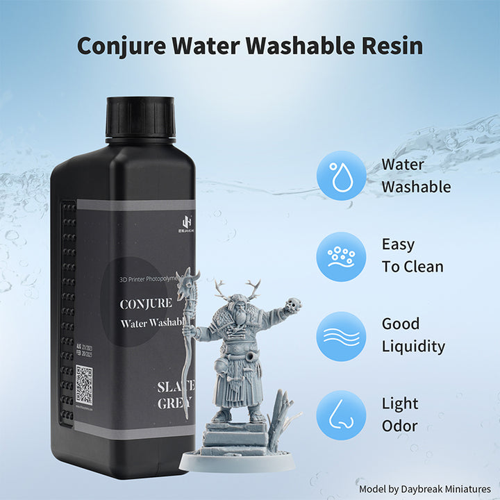 water washable resin