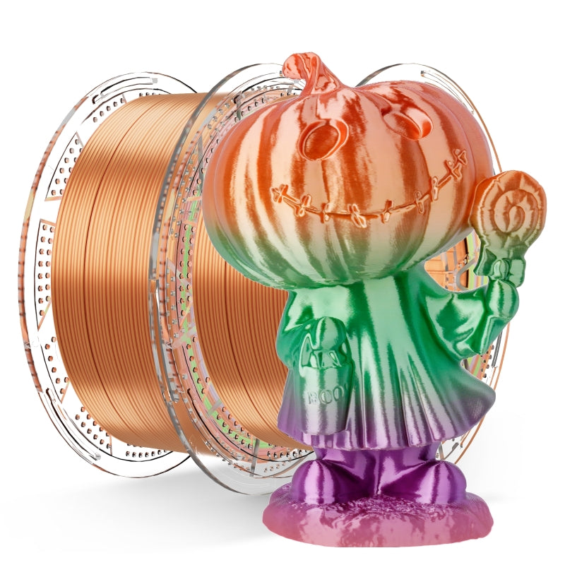 [MOQ: 3] Conjure Silk Rainbow PLA 3D Printer Filament (EU)