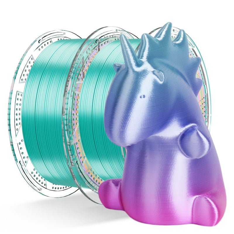 [MOQ: 3] Conjure Silk Rainbow PLA 3D Printer Filament (EU)