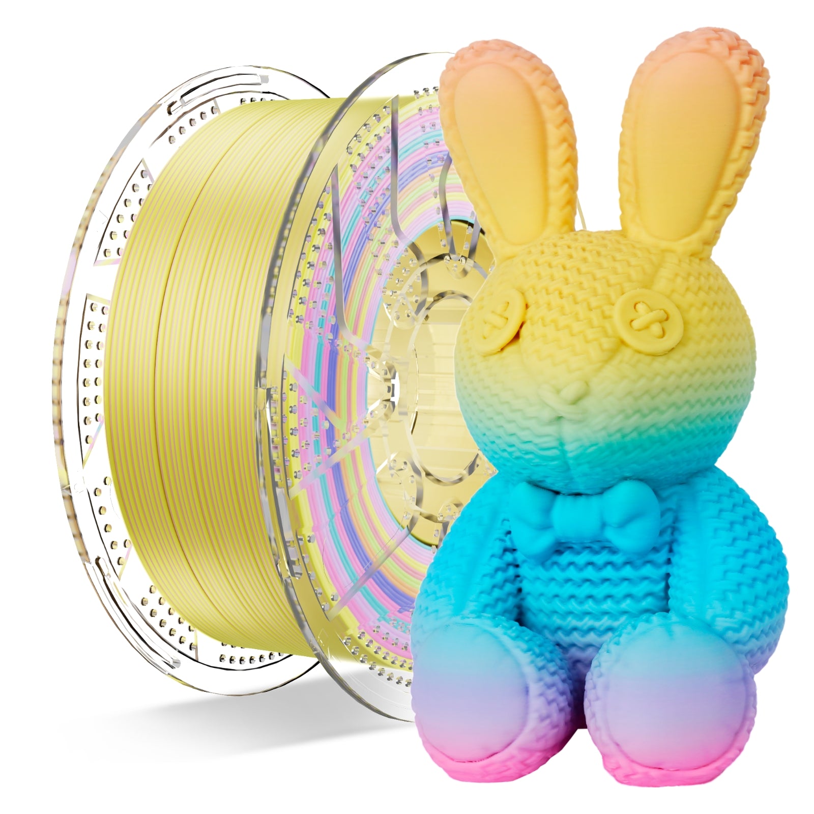 Conjure Matte Rainbow PLA Filament