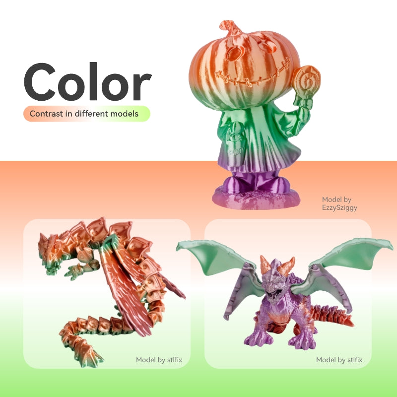 Conjure Silk Rainbow PLA 3D Printer Filament
