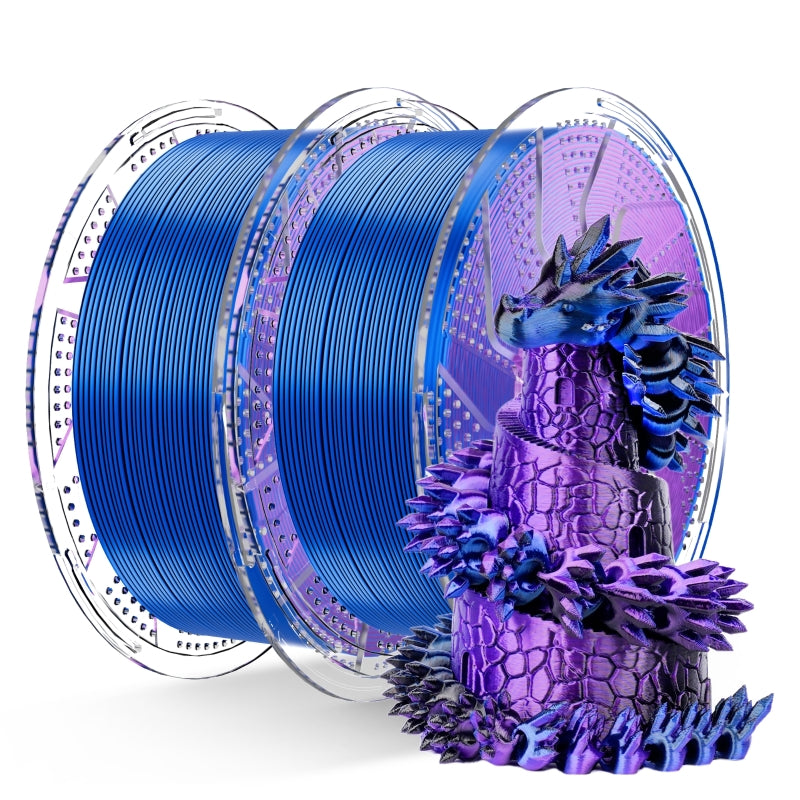 Conjure Silk Tri-Color PLA Filament
