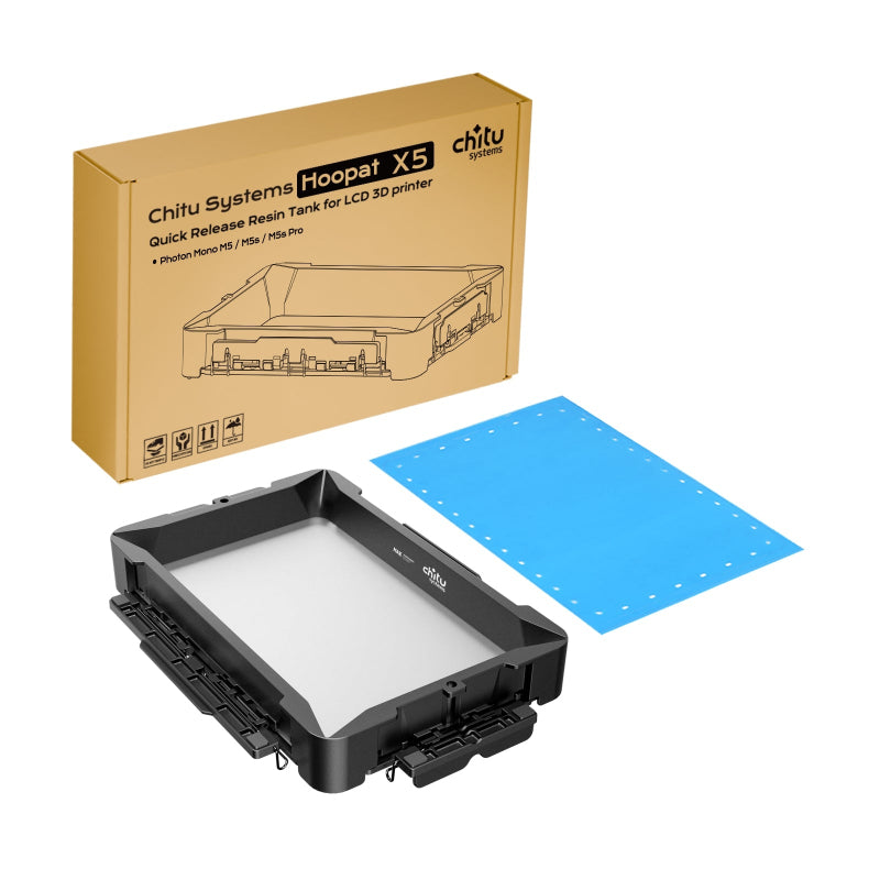 Hoopat X3/X4/X4H/X5 Quick Release Resin Vat