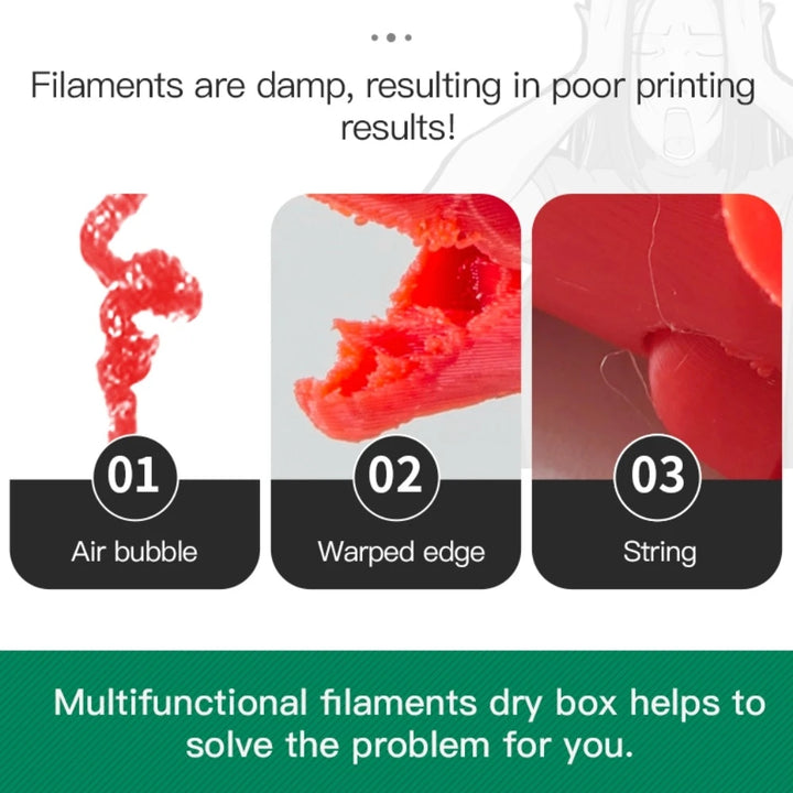 creality filament dry box