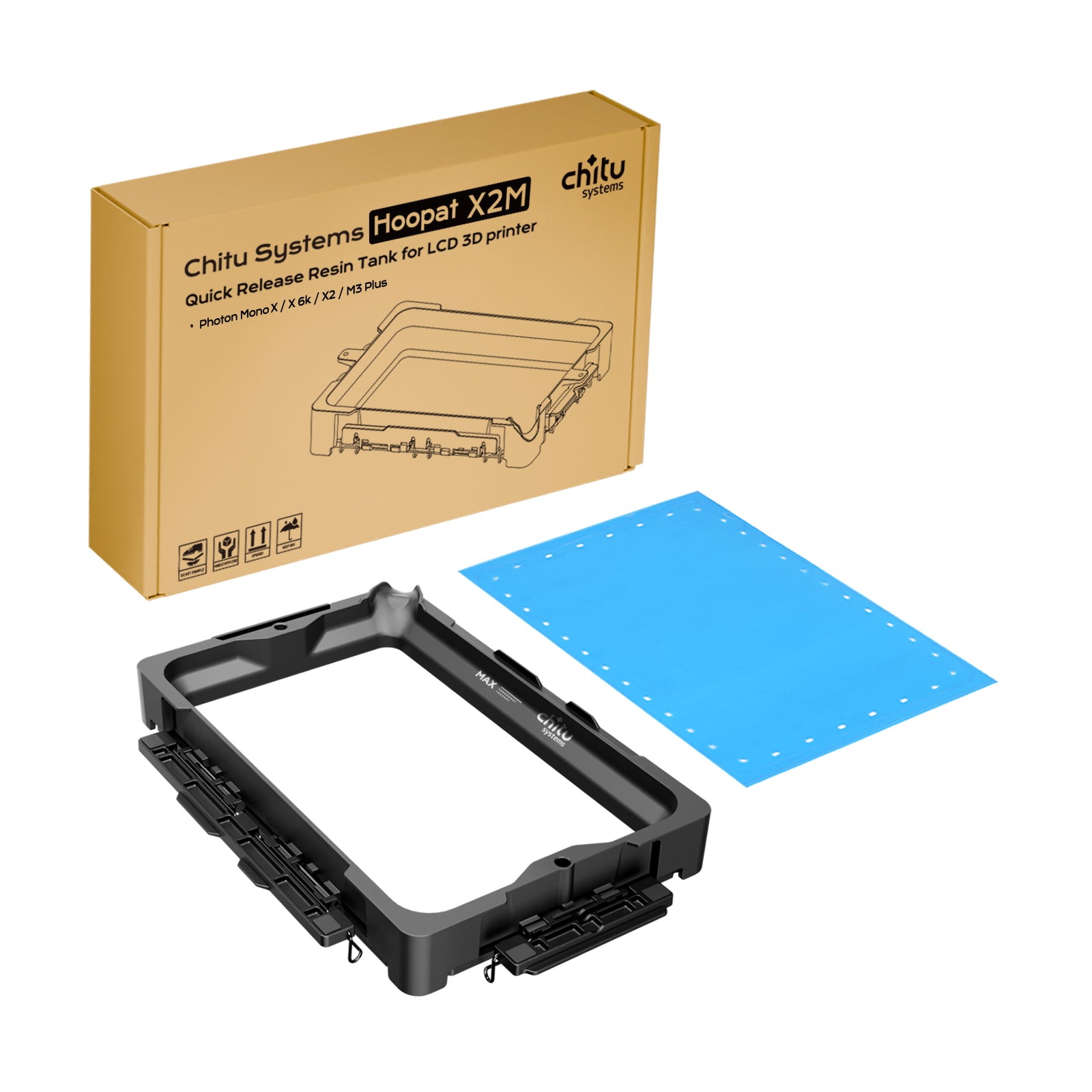 Hoopat X3/X4/X4H/X5 Quick Release Resin Vat