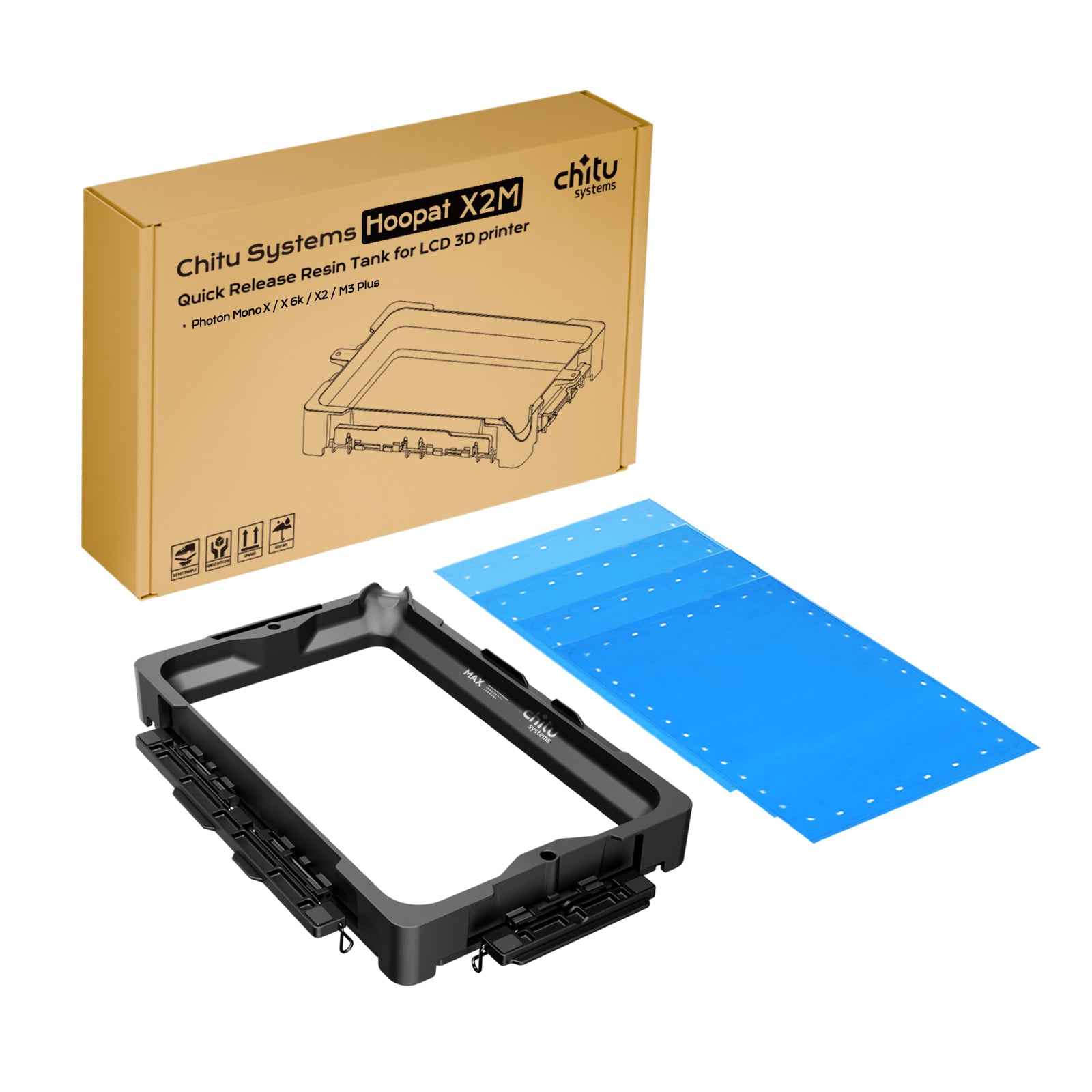 Hoopat X3/X4/X4H/X5 Quick Release Resin Vat