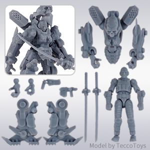 Articulated figure - Teccotoys